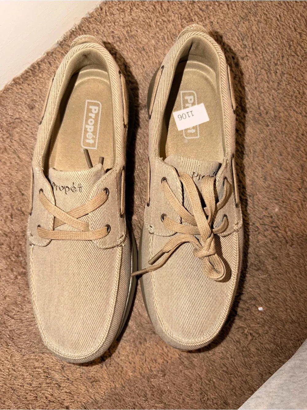 Propet Viasol Lace Men’s Slip-On Shoes Size 10 New Without Tags